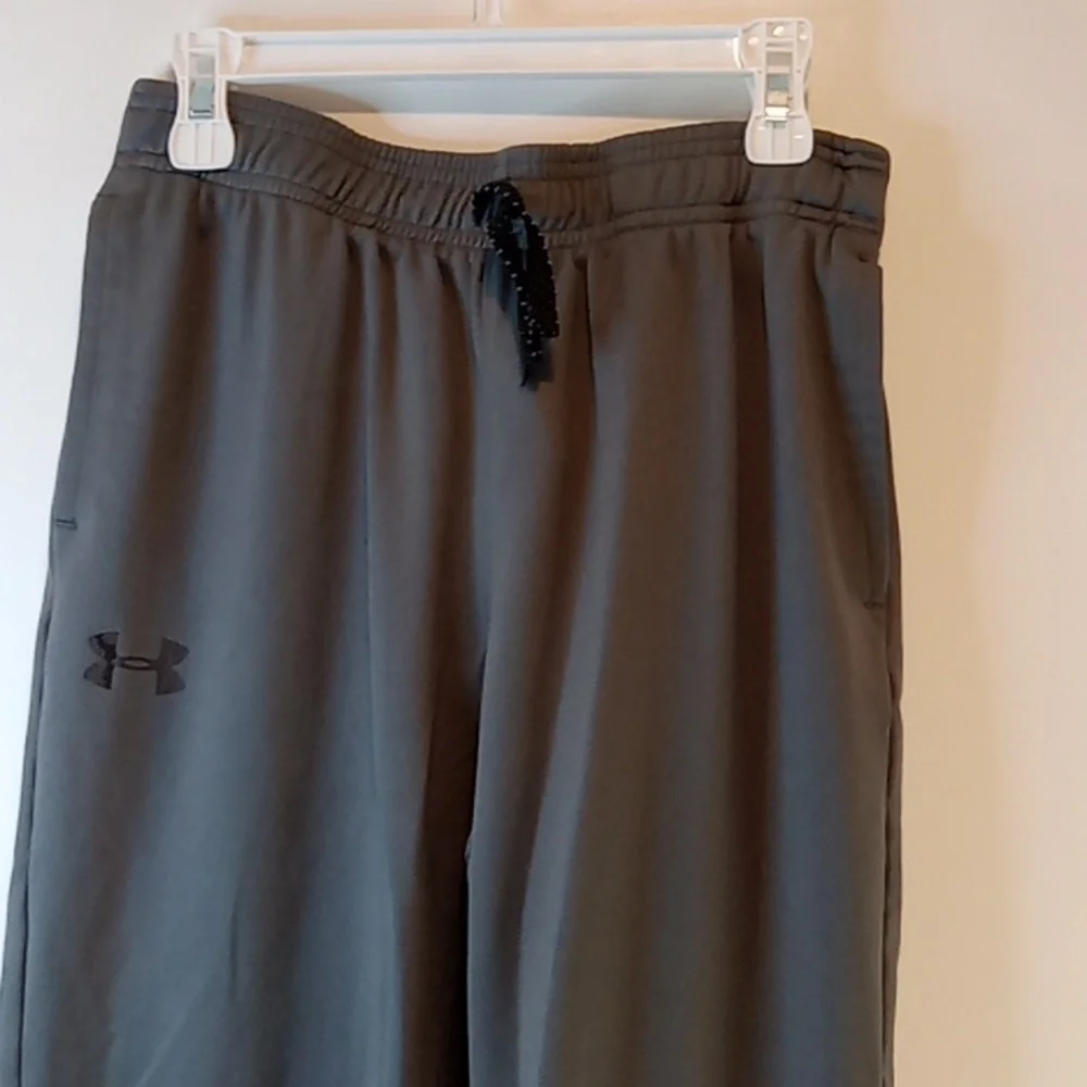 Under Armour Sweatpants Jogging Pants Joggers Youth Sz Large Gray